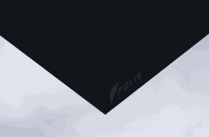 Self adhesive black vinyl wrap (architectural decorative film) for furniture, doors, kitchens, bathrooms, and walls - Cover Styl Charcoal Black