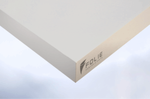 Self adhesive grey vinyl wrap (architectural decorative film) for furniture, doors, kitchens, bathrooms, and walls - Cover Styl White Fog Alpine Grey