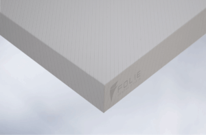 Self adhesive white vinyl wrap (architectural decorative film) for furniture, doors, kitchens, bathrooms, and walls - Cover Styl Off White Stripes