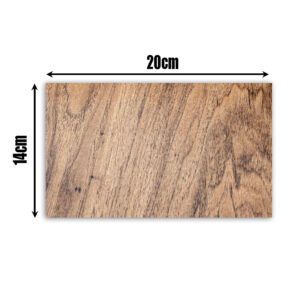 Sample self adhesive wood effect vinyl wrap (architectural decorative film) for furniture, doors, kitchens, bathrooms, and walls – Cover Styl’ Aged Walnut