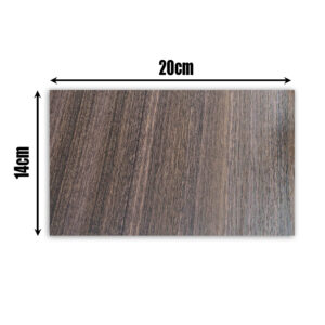 Sample self adhesive wood effect vinyl wrap (architectural decorative film) for furniture, doors, kitchens, bathrooms, and walls – Cover Styl’ Classic Walnut