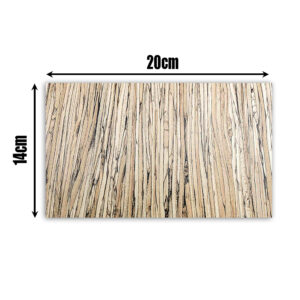 Sample self adhesive wood effect vinyl wrap (architectural decorative film) for furniture, doors, kitchens, bathrooms, and walls – Cover Styl’ Zebrano