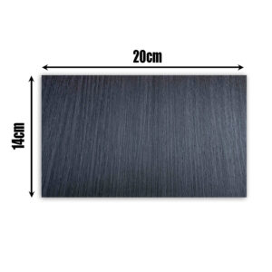 Sample self adhesive wood effect vinyl wrap (architectural decorative film) for furniture, doors, kitchens, bathrooms, and walls – Cover Styl’ Castagno Caducci