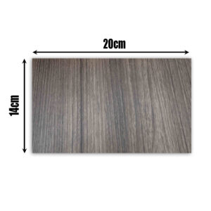 Sample self adhesive wood effect vinyl wrap (architectural decorative film) for furniture, doors, kitchens, bathrooms, and walls – Cover Styl’ Mario Grey Oak