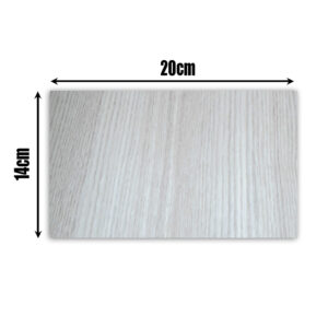 Sample self adhesive wood effect vinyl wrap (architectural decorative film) for furniture, doors, kitchens, bathrooms, and walls – Cover Styl’ Soft Pale Oak