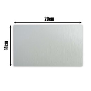 Sample self adhesive wood effect vinyl wrap (architectural decorative film) for furniture, doors, kitchens, bathrooms, and walls – Cover Styl’ Rich White