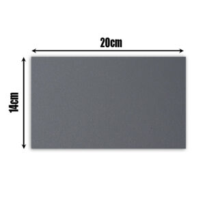 Sample self adhesive grey vinyl wrap (architectural decorative film) for furniture, doors, kitchens, bathrooms, and walls – Cover Styl’ Cement Grey