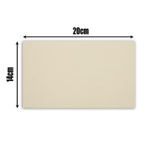 Sample self adhesive cream/beige vinyl wrap (architectural decorative film) for furniture, doors, kitchens, bathrooms, and walls – Cover Styl’ Cord