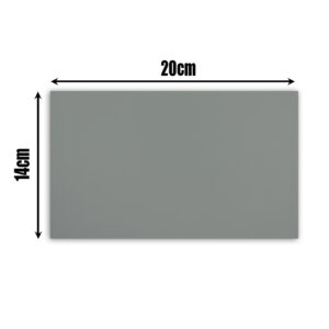 Sample self adhesive grey vinyl wrap (architectural decorative film) for furniture, doors, kitchens, bathrooms, and walls – Cover Styl’ Fossil Grey