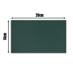 Sample self adhesive green vinyl wrap (architectural decorative film) for furniture, doors, kitchens, bathrooms, and walls – Cover Styl’ Deep Green