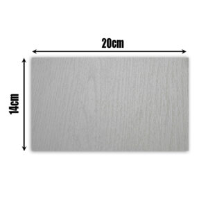 Sample self adhesive wood effect vinyl wrap (architectural decorative film) for furniture, doors, kitchens, bathrooms, and walls – Cover Styl’ Crispy Beige