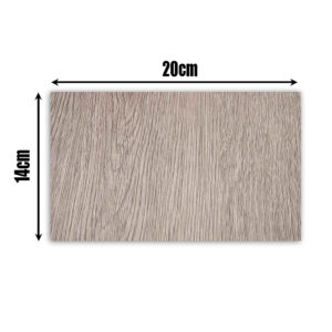 Sample self adhesive wood effect vinyl wrap (architectural decorative film) for furniture, doors, kitchens, bathrooms, and walls – Cover Styl’ Greyish Oak