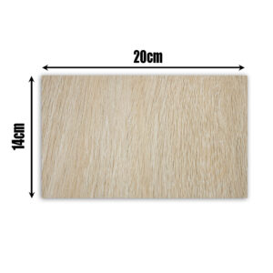 Sample self adhesive wood effect vinyl wrap (architectural decorative film) for furniture, doors, kitchens, bathrooms, and walls – Cover Styl’ Cream Oak