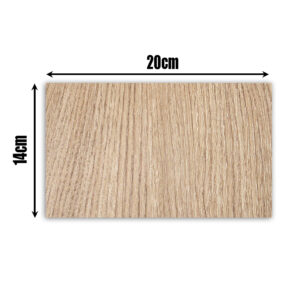 Sample self adhesive wood effect vinyl wrap (architectural decorative film) for furniture, doors, kitchens, bathrooms, and walls – Cover Styl’ Almond Oak