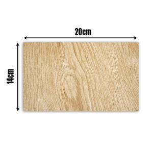 Sample self adhesive wood effect vinyl wrap (architectural decorative film) for furniture, doors, kitchens, bathrooms, and walls – Cover Styl’ Tan Oak