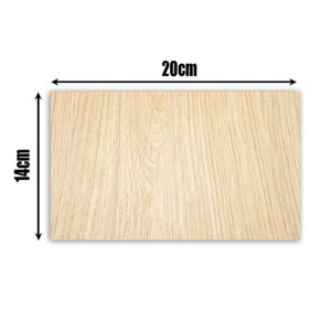 Sample self adhesive wood effect vinyl wrap (architectural decorative film) for furniture, doors, kitchens, bathrooms, and walls – Cover Styl’ Biscuit Oak