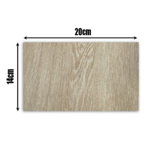 Sample self adhesive wood effect vinyl wrap (architectural decorative film) for furniture, doors, kitchens, bathrooms, and walls – Cover Styl’ Bleached Bronze Oak