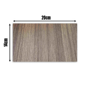 Sample self adhesive wood effect vinyl wrap (architectural decorative film) for furniture, doors, kitchens, bathrooms, and walls – Cover Styl’ Brown Teak