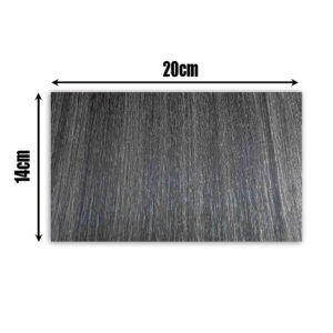 Sample self adhesive wood effect vinyl wrap (architectural decorative film) for furniture, doors, kitchens, bathrooms, and walls – Cover Styl’ Black Teak