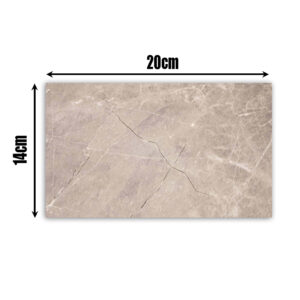 Sample self adhesive marble effect vinyl wrap (architectural decorative film) for furniture, doors, kitchens, bathrooms, and walls – Cover Styl’ Etruscan Grey