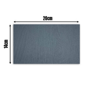 Sample self adhesive wood effect vinyl wrap (architectural decorative film) for furniture, doors, kitchens, bathrooms, and walls – Cover Styl’ Charcoal Blue