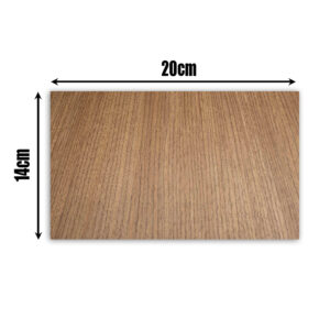 Sample self adhesive wood effect vinyl wrap (architectural decorative film) for furniture, doors, kitchens, bathrooms, and walls – Cover Styl’ Warm Walnut