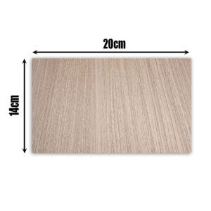 Sample self adhesive wood effect vinyl wrap (architectural decorative film) for furniture, doors, kitchens, bathrooms, and walls – Cover Styl’ African Teak