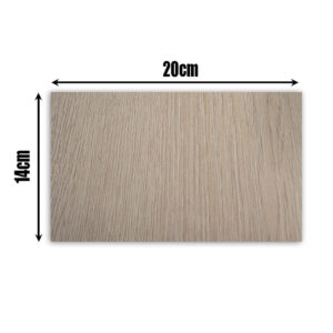 Sample self adhesive wood effect vinyl wrap (architectural decorative film) for furniture, doors, kitchens, bathrooms, and walls – Cover Styl’ Sand Oak