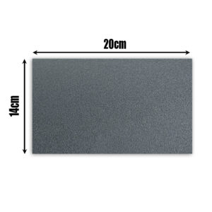 Sample self adhesive grey vinyl wrap (architectural decorative film) for furniture, doors, kitchens, bathrooms, and walls – Cover Styl’ Anthracite Grey