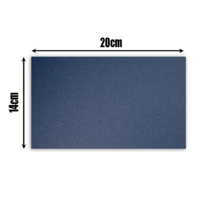 Sample self adhesive blue vinyl wrap (architectural decorative film) for furniture, doors, kitchens, bathrooms, and walls – Cover Styl’ Royal Blue