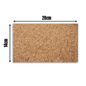 Sample self adhesive cork effect vinyl wrap (architectural decorative film) for furniture, doors, kitchens, bathrooms, and walls – Cover Styl’ Small-grain cork