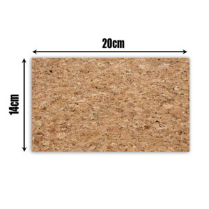 Sample self adhesive cork effect vinyl wrap (architectural decorative film) for furniture, doors, kitchens, bathrooms, and walls – Cover Styl’ Large-grain cork